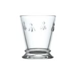 Vaso Abejas - Pack de 6 - Transparente - Cristal Francés