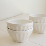 Cuencos - 4 x 5€ - Blanco