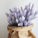 Ramillete de lavanda artificial