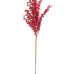 Vara con ramillete de berries artificial