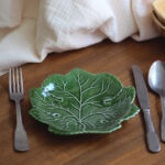 Plato postre - Colección parra - Verde