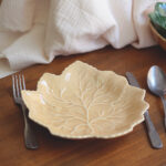 Plato llano - Colección parra - Mostaza