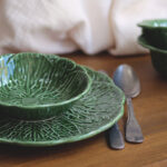 Plato llano hoja - Verde - Colección repollo