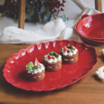 Bandeja bordes galleta - Rojo - Gres