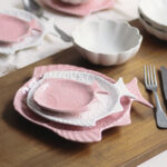 Platito pan - Pez - Rosa