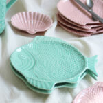 Plato llano - Pez - Mint