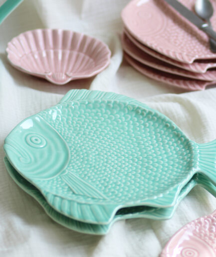 Plato llano - Pez - Mint