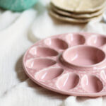 Bandeja redonda - 12 huevos - Rosa