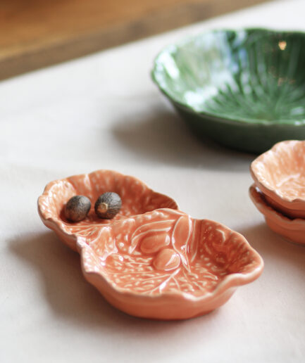 Cuenco aperitivo aceitunas - Coral - Colección repollo