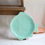 Plato postre - Pez - Mint