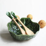 Ensaladera hoja - Mediana - Colección repollo - Verde