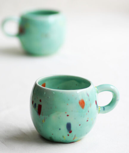 Taza - Mint - Colección pinceladas