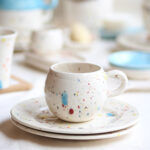 Taza - Blanco - Colección pinceladas