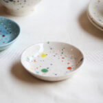 Cuenco pequeño - Blanco - Colección pinceladas