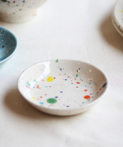 Cuenco pequeño - Blanco - Colección pinceladas