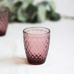 Vasos Rombos - Malva - Pack de 6