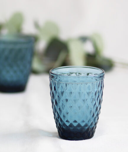 Vasos Rombos - Azul - Pack de 6