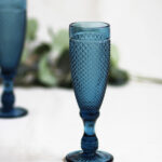 Copas Champagne Picos - Azul- Pack de 6