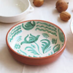 Ensaladera mediana "Flor silvestre" - Verde