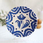 Plato pequeño "Flor Silvestre" - Azul