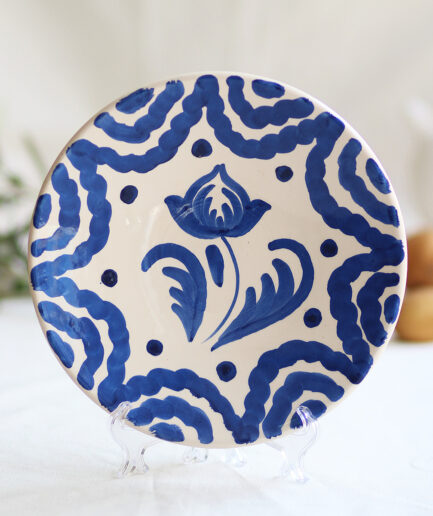 Plato pequeño "Flor Silvestre" - Azul