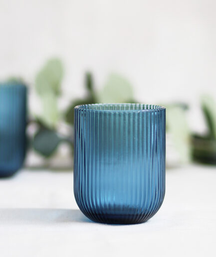 Vasos Stripes - Azul - Pack de 6