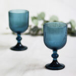 Copas Stripes - Azul - Pack de 6