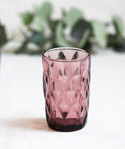 Vasos Largos Hielo - Malva - Pack de 6