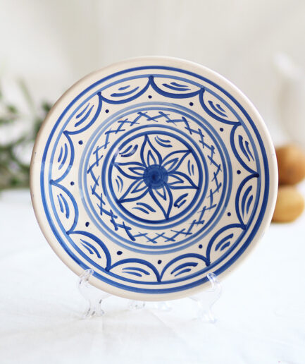 Plato pequeño "Roseta" - Azul