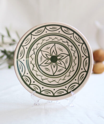 Plato pequeño "Roseta" - Verde