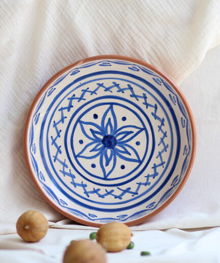 Plato pequeño "Roseta" - Azul