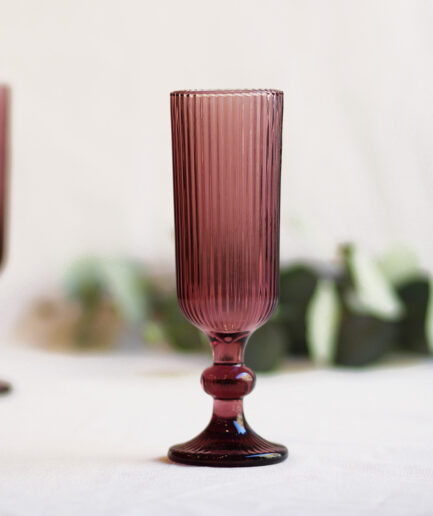 Copas Stripes - Malva - Pack de 6