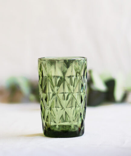 Vasos Largos Hielo - Verde - Pack de 6