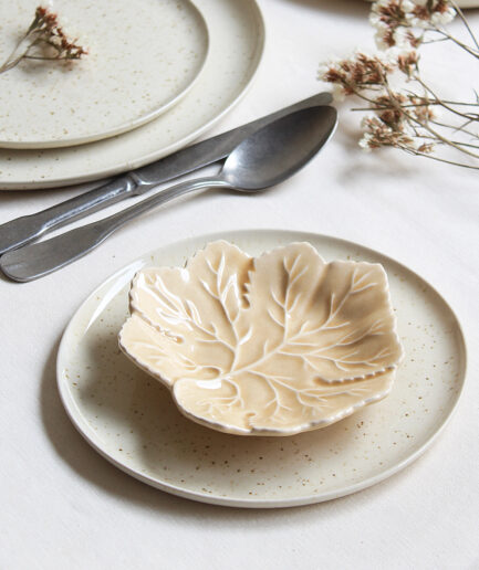 Platito de pan - Colección parra - Crema