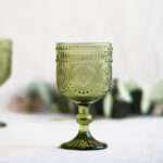 Copas Flor de girassol - Verde - Pack de 6