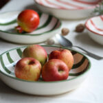 Ensaladera grande - Colección "Entre Rayas" - Verde